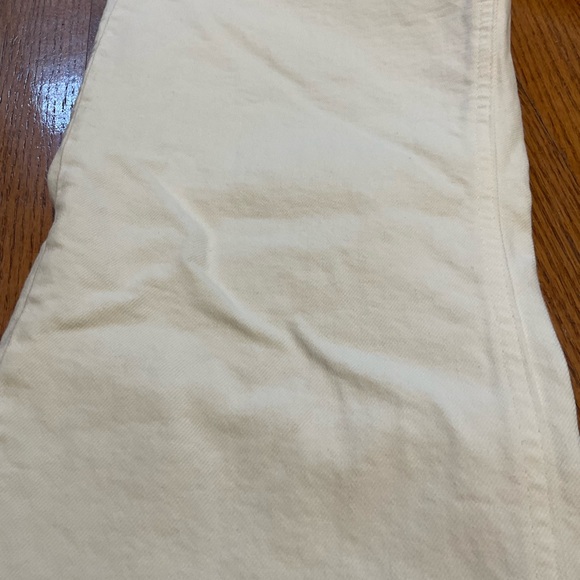 WHITE H&M DENIM PANTS - Picture 3 of 14